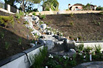 and the waterfall